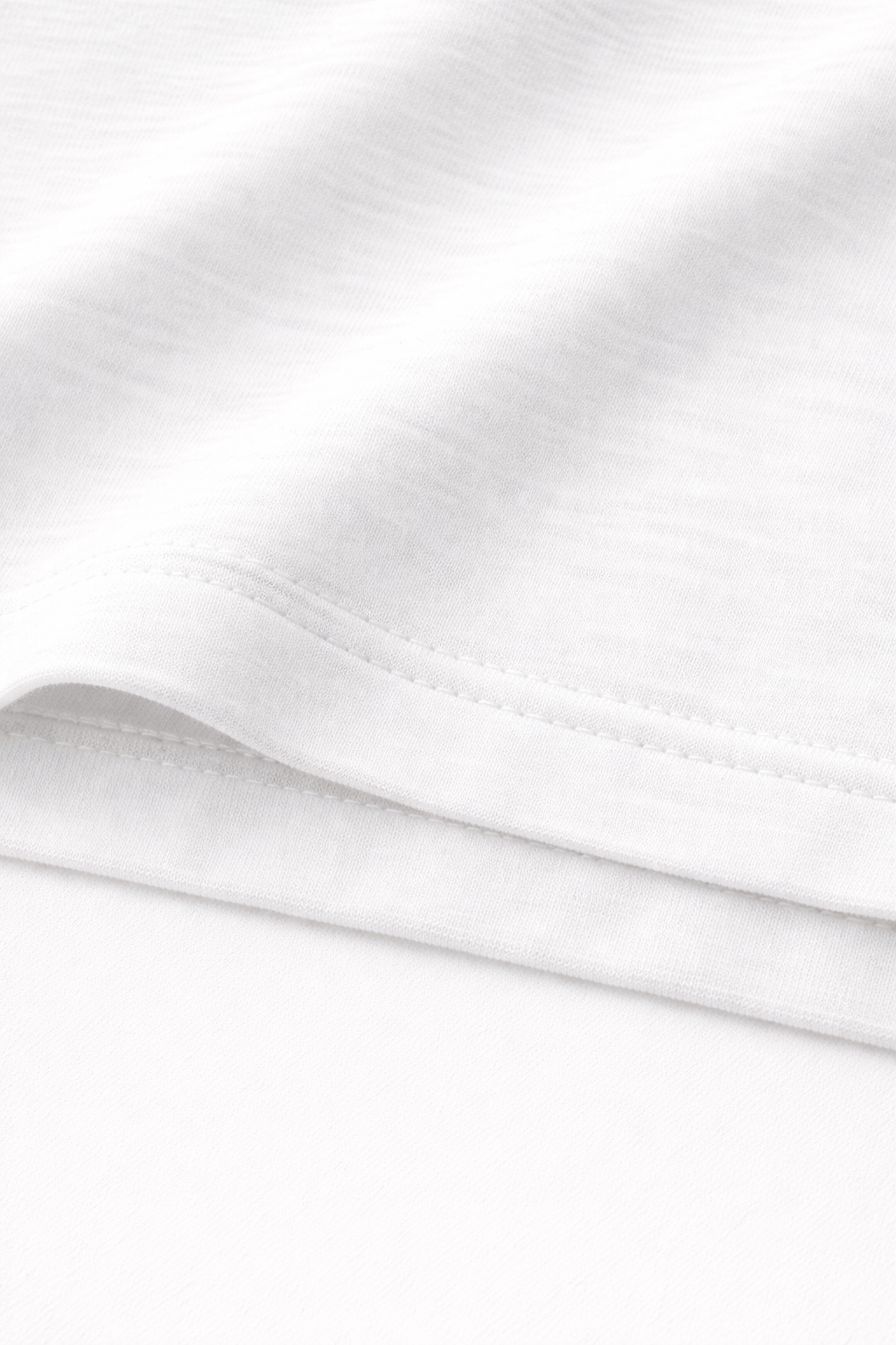 Vacific Basics B&R - White Oversized T-shirt